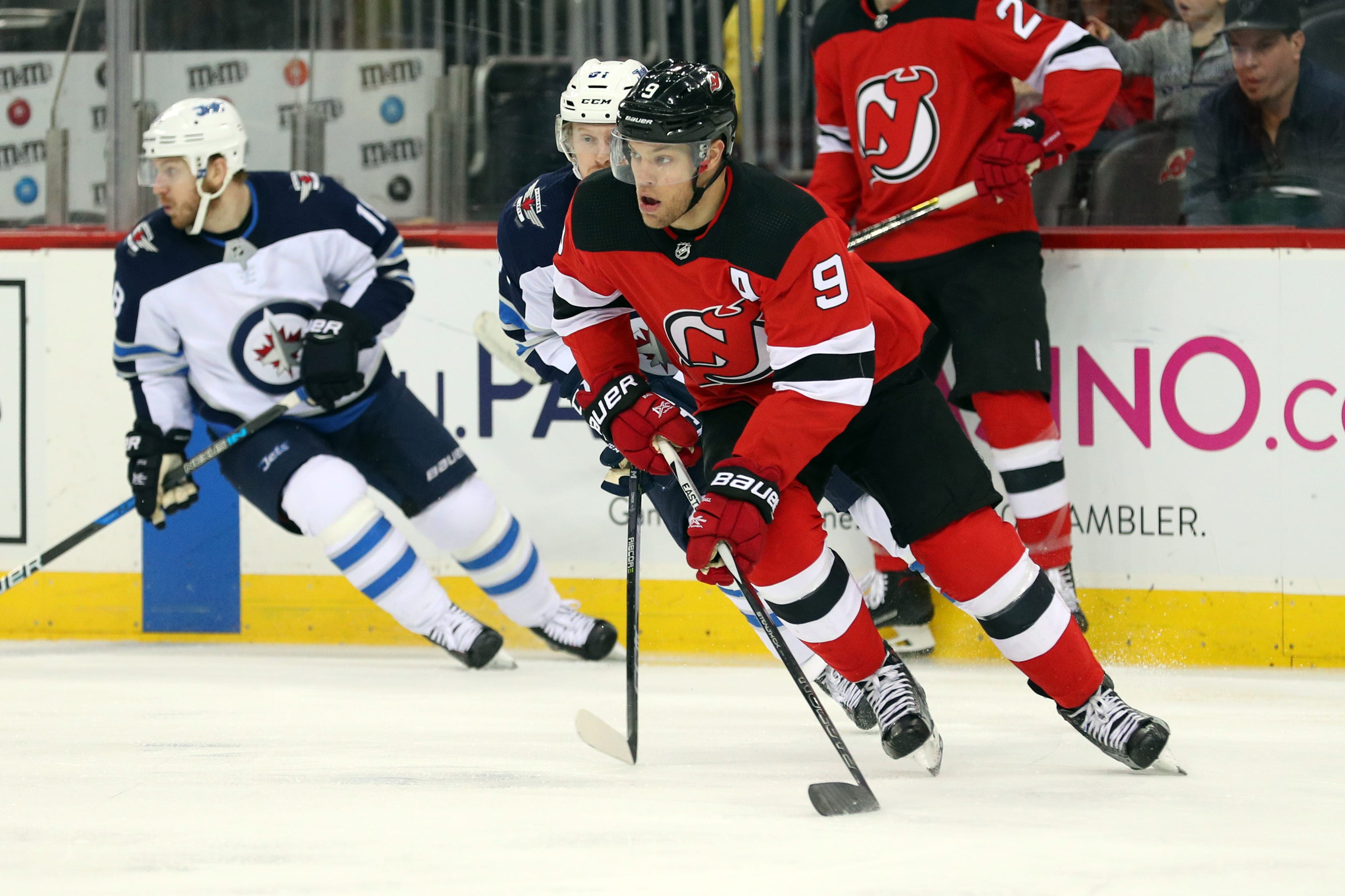 winnipeg jets vs new jersey devils